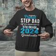 Proud Step Dad Of 5th Grade Graduate 2024 Family Graduation Unisex Sweatshirt