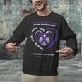 Purple In Memory Of My Dad Pancreatic Cancer Awareness Unisex Sweatshirt Purple In Memory Of My Dad Pancreatic Cancer Awareness Unisex Sweatshirt