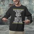 Queen MSW Social Work Masters Graduation Unisex Sweatshirt