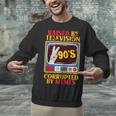 Raised By Television Corrupted By Memes Internet Nostalgia Unisex Sweatshirt