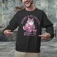Reading Is My Favorite Sport Bookworm Cat Lover Book-Club Unisex Sweatshirt