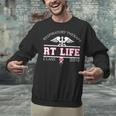 Respiratory Therapist Graduation Class Of 2018 Pink RT Life Unisex Sweatshirt