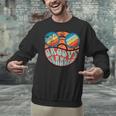 Retro 1970's Groovy Grandpa 70s Aesthetic Nostalgia Unisex Sweatshirt
