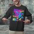 Retro 1980s 80's Baby 1990s 90's Made Me Nostalgia Birthday Unisex Sweatshirt
