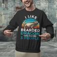 Retro Bearded Dragon Introvert For Lizard Lovers Unisex Sweatshirt Retro Bearded Dragon Introvert For Lizard Lovers Unisex Sweatshirt