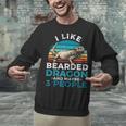 Retro Bearded Dragon Introvert For Lizard Lovers Unisex Sweatshirt Retro Bearded Dragon Introvert For Lizard Lovers Unisex Sweatshirt