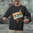 Retro Cassette Tape & Pencil Rewind Nostalgia Party 80s 90s Unisex Sweatshirt