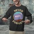 Retro Pager Never Forget Nostalgia Vintage Unisex Sweatshirt