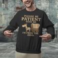 Retro Please Be Patient With Me I'm From The 1900s Vintage Unisex Sweatshirt Retro Please Be Patient With Me I'm From The 1900s Vintage Unisex Sweatshirt
