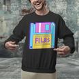 Retro TechnologyOld School Floppy Nostalgia 90s Generation Unisex Sweatshirt
