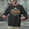 Retro Vintage Style 2026 Nostalgia Sunset Family Reunion Unisex Sweatshirt