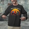 This Is How I Rolled Retro Toys Big Wheel Tricycle Nostalgia Unisex Sweatshirt