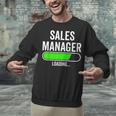 Sales Manager Loading Graduation Graduate New Job Unisex Sweatshirt