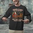 Santa Has The Right Idea Introvert Christmas Unisex Sweatshirt Santa Has The Right Idea Introvert Christmas Unisex Sweatshirt