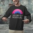 Secretly Bisexual Bi Introvert Bi Pride Antisocial LGBTQ Unisex Sweatshirt Secretly Bisexual Bi Introvert Bi Pride Antisocial LGBTQ Unisex Sweatshirt