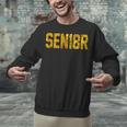 SEN18R Senior 2018 High School Graduation Party T-Shirt Unisex Sweatshirt