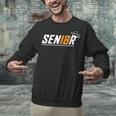Senior 18 High School Graduation Eighteen Year Old Grad Unisex Sweatshirt