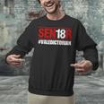 Senior 2018 Valedictorian School Colors Graduation Unisex Sweatshirt