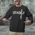 Senior 2023 Fishing Graduation Unisex Sweatshirt