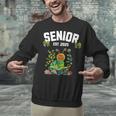 Senior 2025 Graduation Caterpillar For Kids Cute Coquette Unisex Sweatshirt