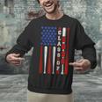 Senior 2026 Baseball American Flag Class Of 2026 Graduation Unisex Sweatshirt