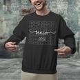 Senior 2026 Class Of 2026 School Year Graduation Men Women Unisex Sweatshirt