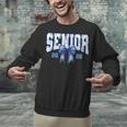 Senior 2026 Class Of 2026 Toile Coquette Bow Graduation 2026 Unisex Sweatshirt