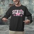 Senior 2026 Coquette Pink Bow Girls Class Of 2026 Graduation Unisex Sweatshirt