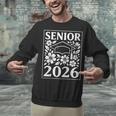 Senior 2026 Floral Flowers Class Of 2026 Graduation Kids Unisex Sweatshirt