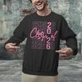 Senior Class Of 2026 Coquette Bow Graduation 2026 Girl Women Unisex Sweatshirt