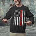 Senior Class Of 2026 Patriotic American USA Flag Graduation Unisex Sweatshirt