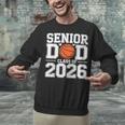 Senior Dad Class Of 2026 Cute Basketball Dad Graduation 2026 Unisex Sweatshirt