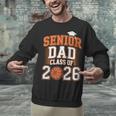 Senior Dad Class Of 2026 Graduate Basketball Graduation 2026 Unisex Sweatshirt