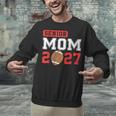 Senior Football Mom 2027 Team Class Of 2027 Graduation Mom Unisex Sweatshirt