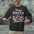 Senior Football Sister Class Of 2025 Graduation Graduate Unisex Sweatshirt