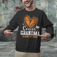 Senior Grandma Class Of 2026 Basketball Graduation Heart Unisex Sweatshirt