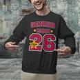 Senior Mom 2026 Proud Senior Mom Class Of 26 For Graduation Unisex Sweatshirt
