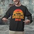 Senior Sunrise Class Of 2026 Graduation Proud Graduate Retro Unisex Sweatshirt