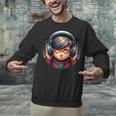Serene Music Enthusiast With Headphones Introvert Cute Boy Unisex Sweatshirt Serene Music Enthusiast With Headphones Introvert Cute Boy Unisex Sweatshirt