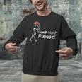 Silent Night Please Christmas Introvert Unisex Sweatshirt
