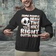 Skeleton Coffee Lover Introvert Unisex Sweatshirt