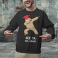 Sloth Dabbing 5th Grade Graduation Shirt Fifth Grade Grad Unisex Sweatshirt