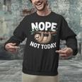 Sloth Shirts Cute Introvert Nope Not Today Sloth Unisex Sweatshirt Sloth Shirts Cute Introvert Nope Not Today Sloth Unisex Sweatshirt