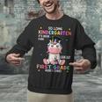 So Long Kindergarten Graduation Class 2025 Unicorn Girls Unisex Sweatshirt