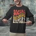 Social Distancing Expert Introvert Unisex Sweatshirt