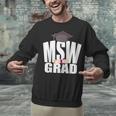 Social Work MSW Graduation Masters Degree Worker 2020 Unisex Sweatshirt