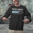 Social Worker In Progress MSW Masters Graduation Shirt Unisex Sweatshirt