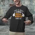 Social Work s Graduation Social Worker Men Unisex Sweatshirt