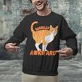 SOCIALLY AWKWARD FUNNY CAT ANTISOCIAL INTROVERT WEIRD Unisex Sweatshirt SOCIALLY AWKWARD FUNNY CAT ANTISOCIAL INTROVERT WEIRD Unisex Sweatshirt