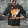 SOCIALLY AWKWARD FUNNY CAT ANTISOCIAL INTROVERT WEIRD Unisex Sweatshirt SOCIALLY AWKWARD FUNNY CAT ANTISOCIAL INTROVERT WEIRD Unisex Sweatshirt